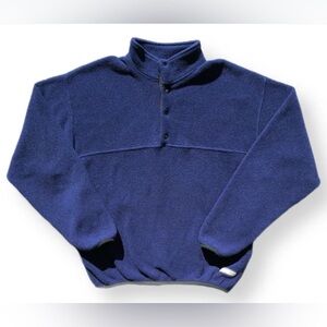 CR Club Room Sweater Mens Blue Sweater Fair Isle Winter Crew Neck Lightweight M